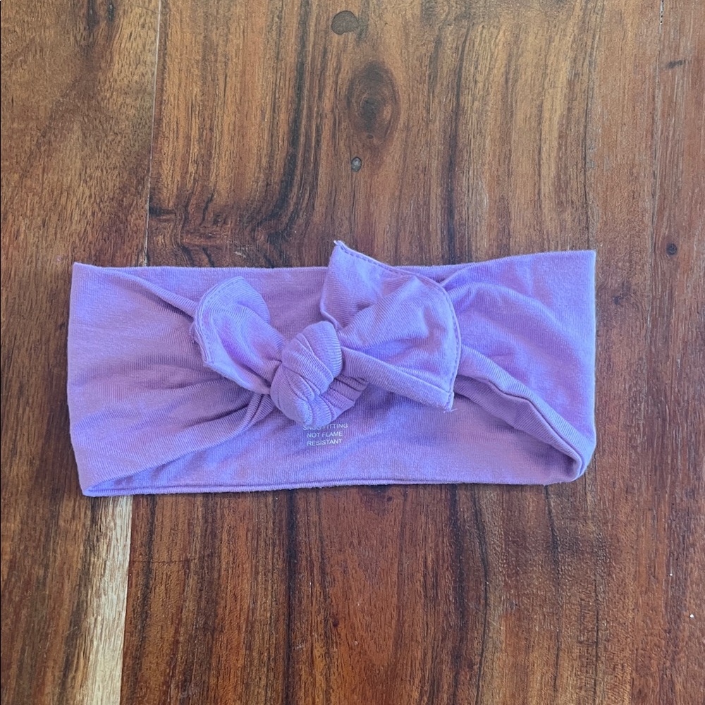 Koi Purple Knotted Kids Headband